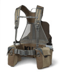 Back of Upland Field Vest in Khaki