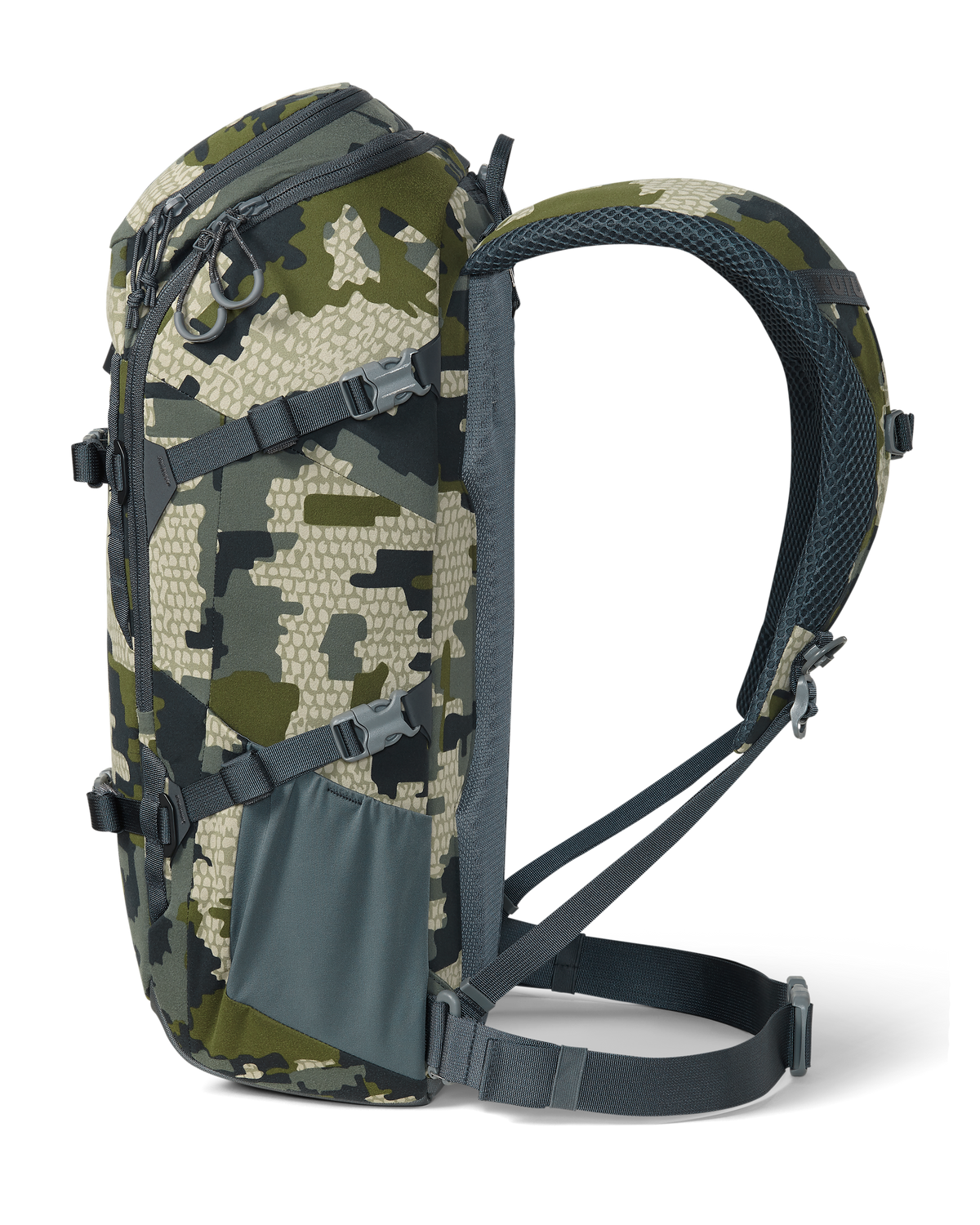Side profile of Evolution 1800 in Verde Camouflage
