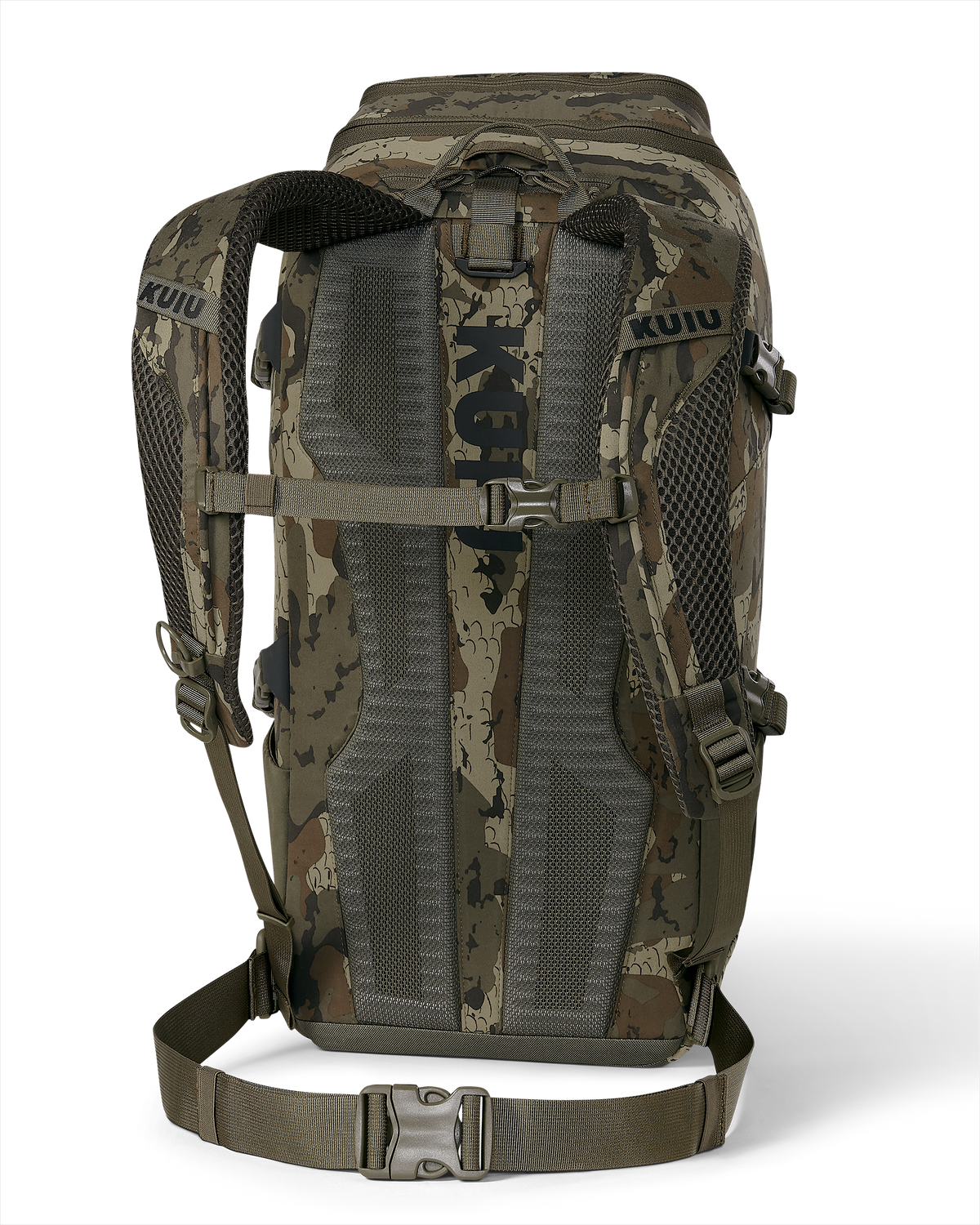 Back of Evolution 1800 in Veros Camouflage