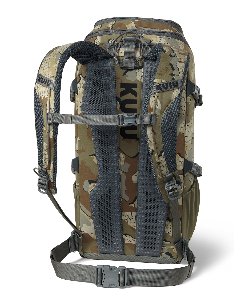Back of Evolution 1800 in Valo Camouflage