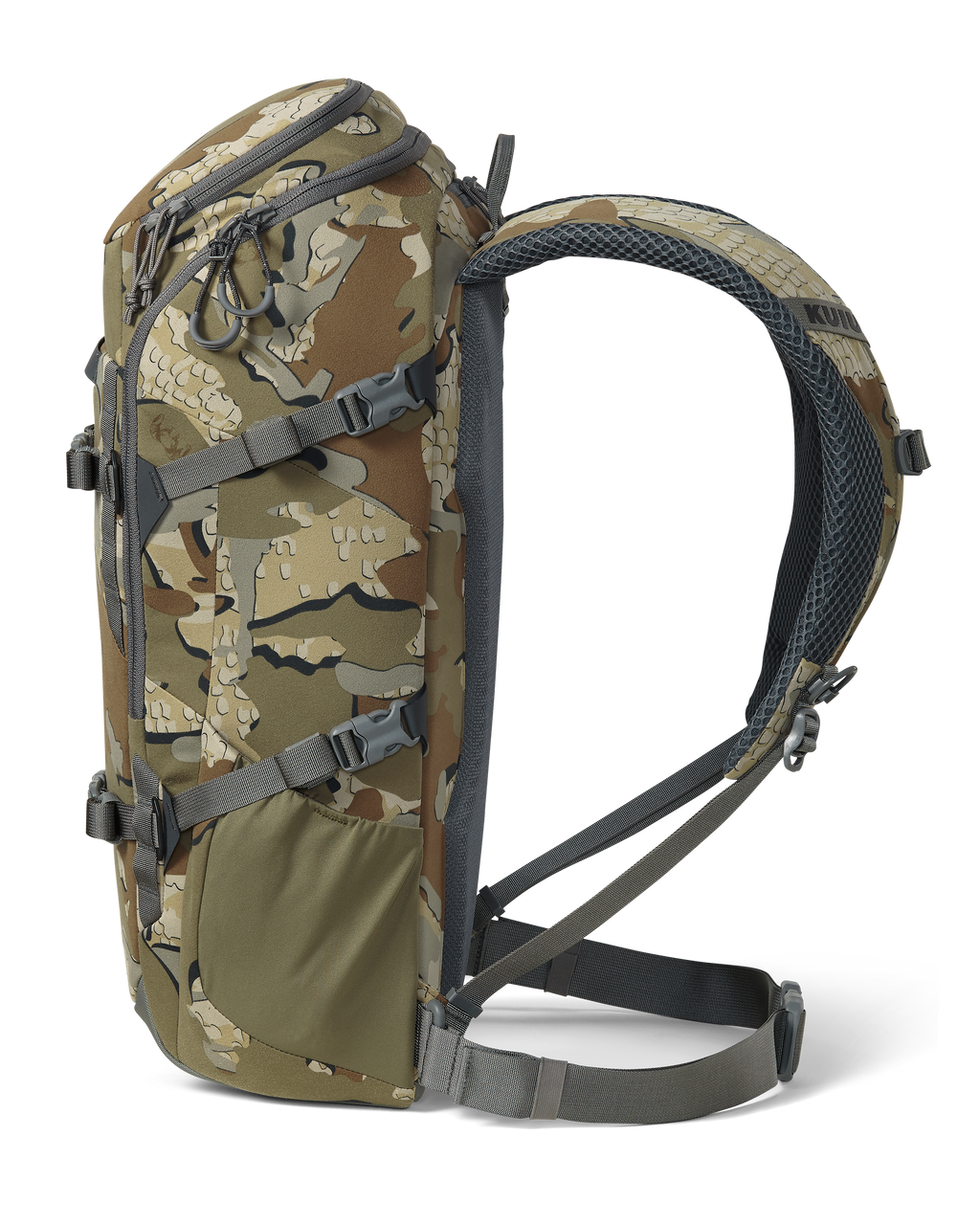 Side profile of Evolution 1800 in Valo Camouflage