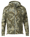 Front of StrongFleece 275 Full Zip Hoodie in Valo Camouflage
