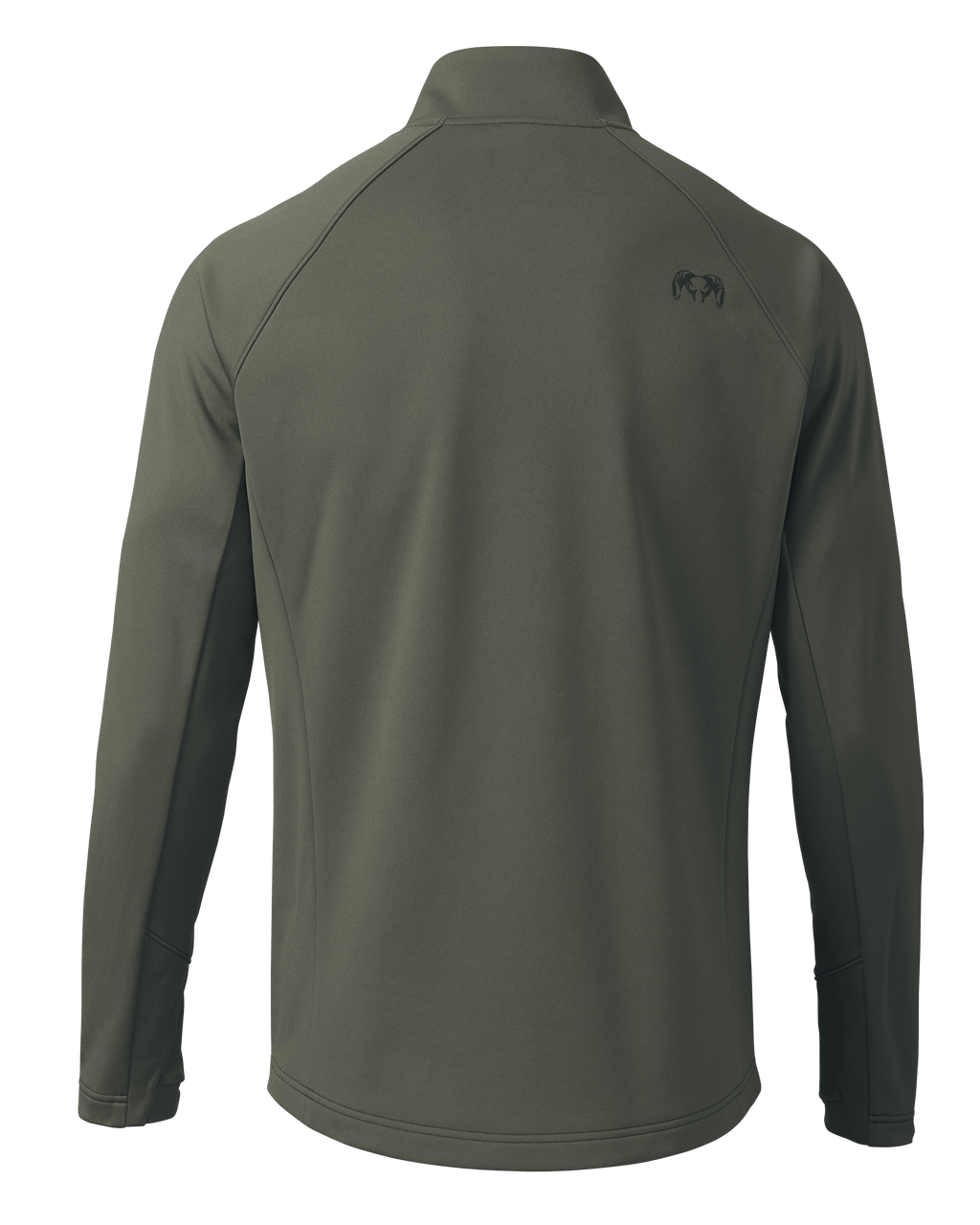 Back of StrongFleece 190 Zip-T in Ash