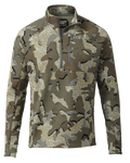 Front of StrongFleece 190 Zip-T in Valo Camouflage