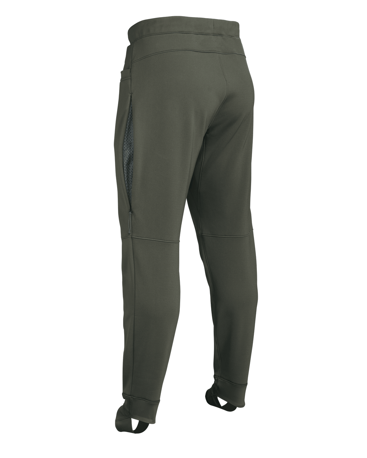 Back of StrongFleece 290 Layering Pant in Ash