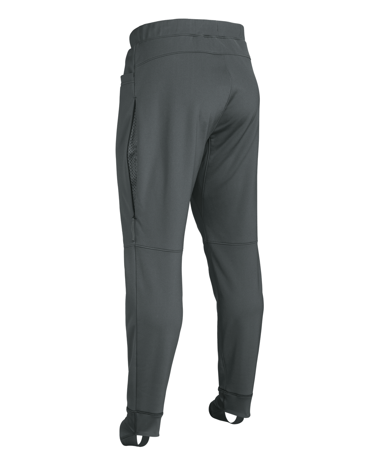 Back of StrongFleece 290 Layering Pant in Gunmetal