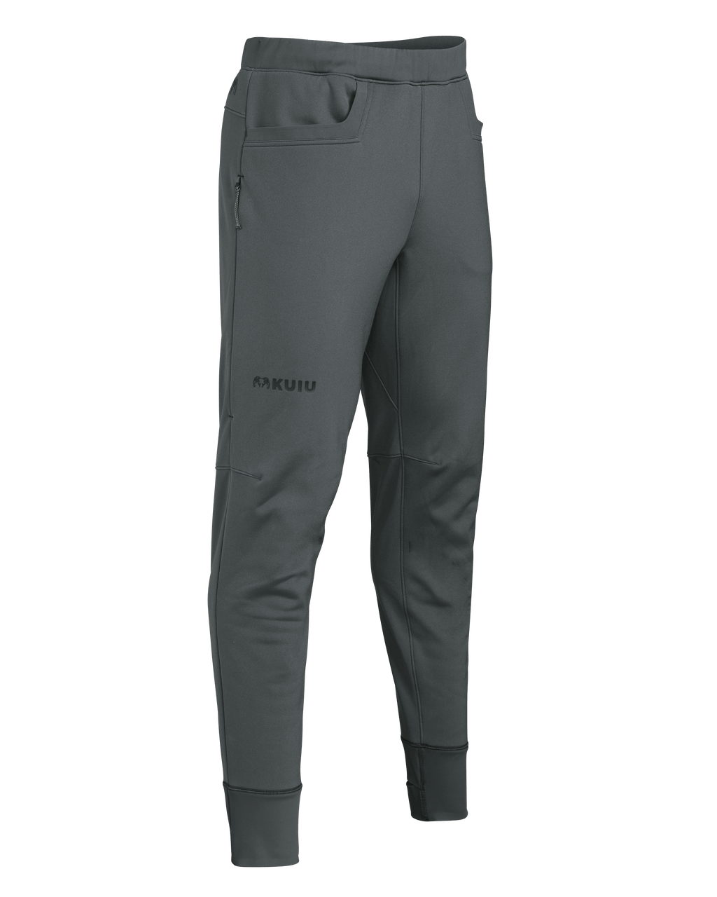 Front of StrongFleece 290 Layering Pant in Gunmetal Grey