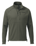 Front of StrongFleece 290 WF Full Zip in Ash Brown