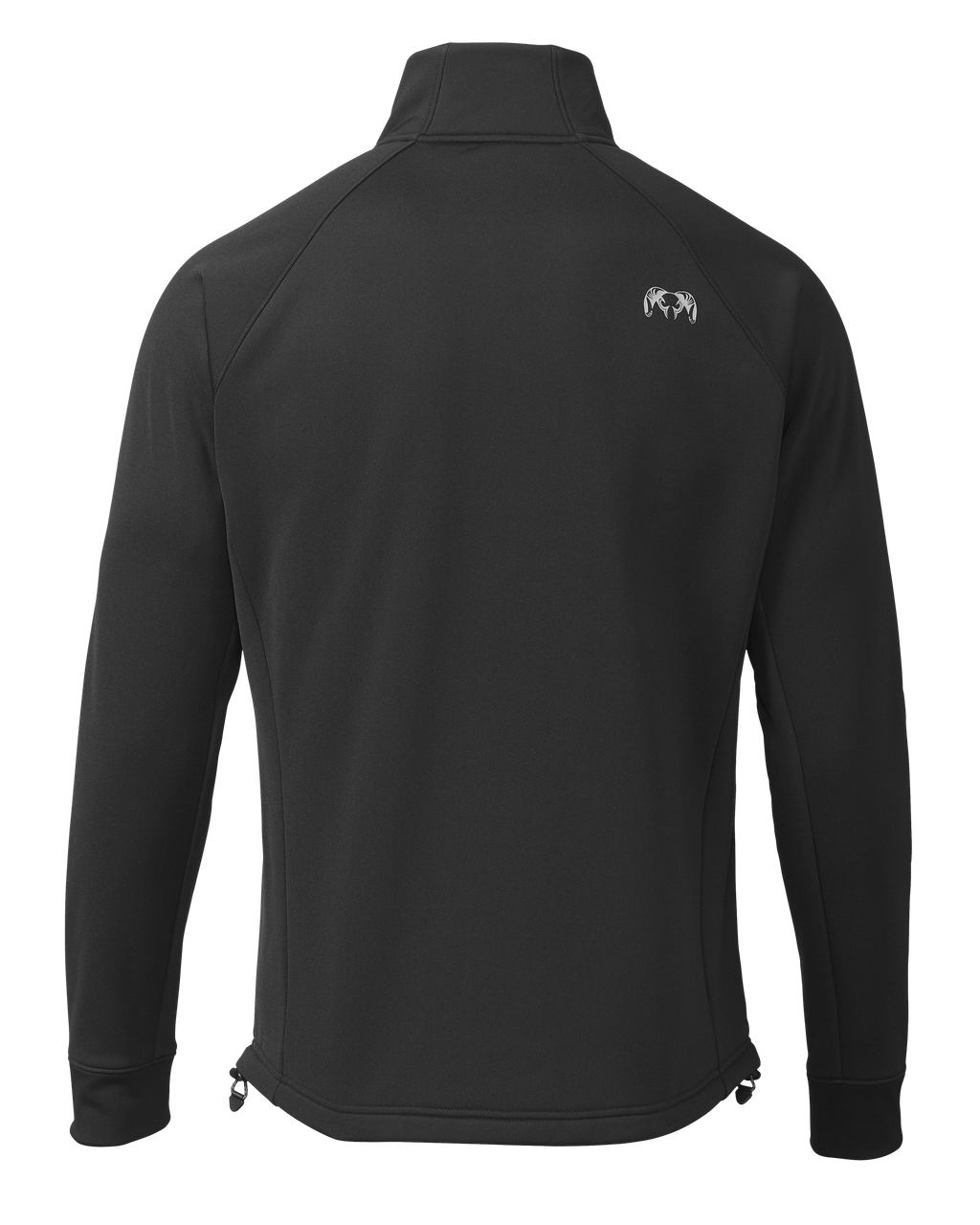 Back of StrongFleece 290 WF Full Zip in Black