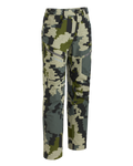 Front of Youth Attack Pant in Verde Camouflage