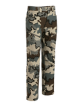 Front of Youth Attack Pant in Vias Camouflage