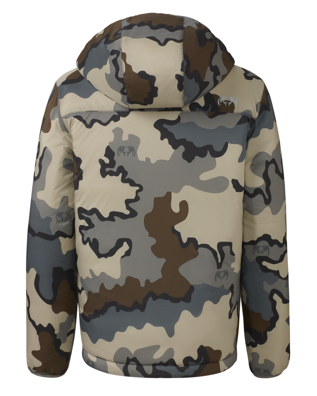 Back of Youth Reversible Versa Jacket in Vias Camouflage