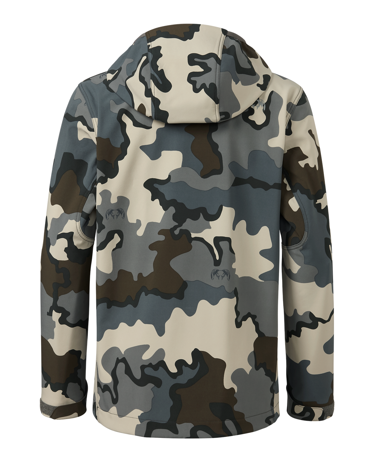 Back of Youth Trailblazer Jacket in Vias Camouflage