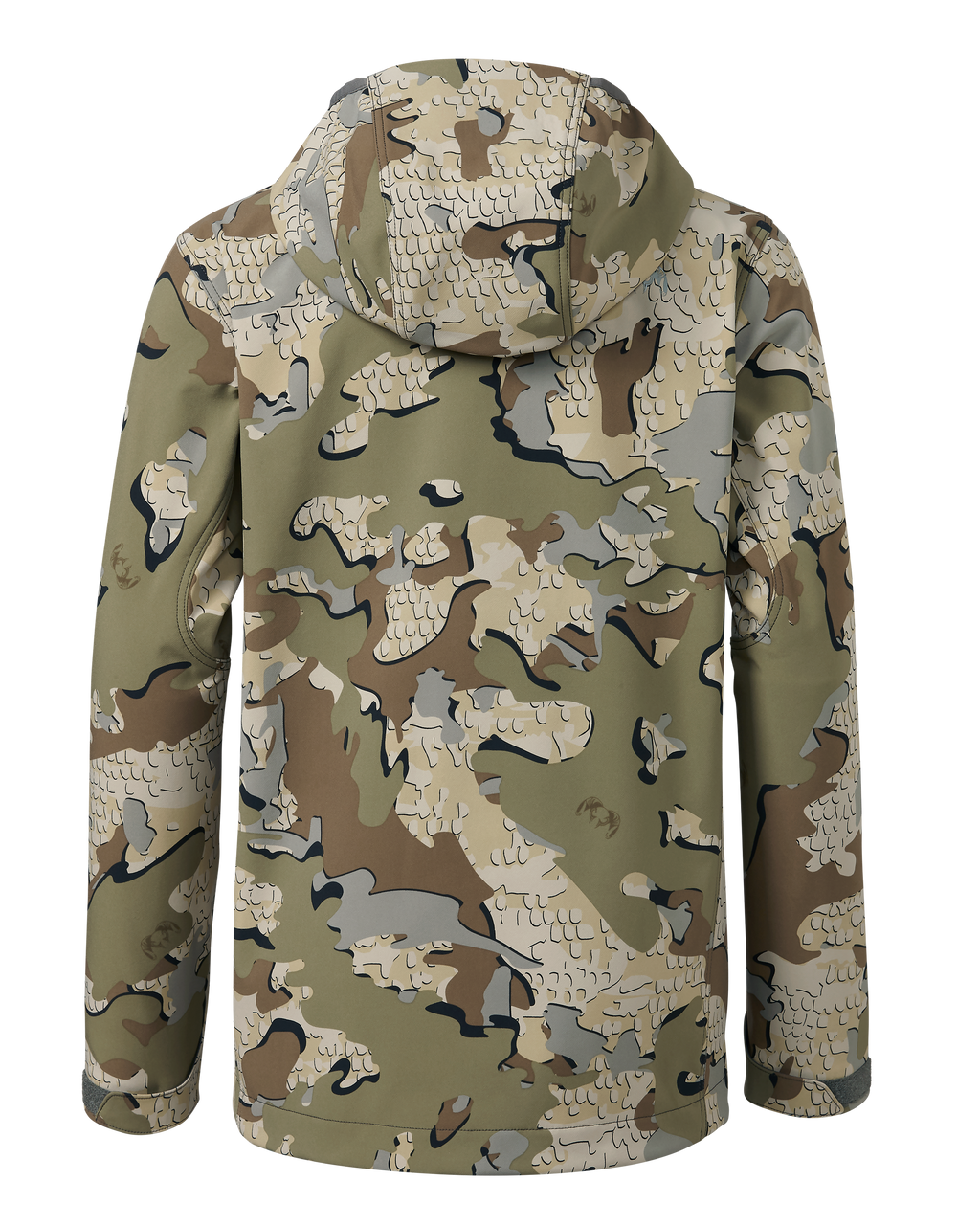 Back of Youth Trailblazer Jacket in Valo Camouflage