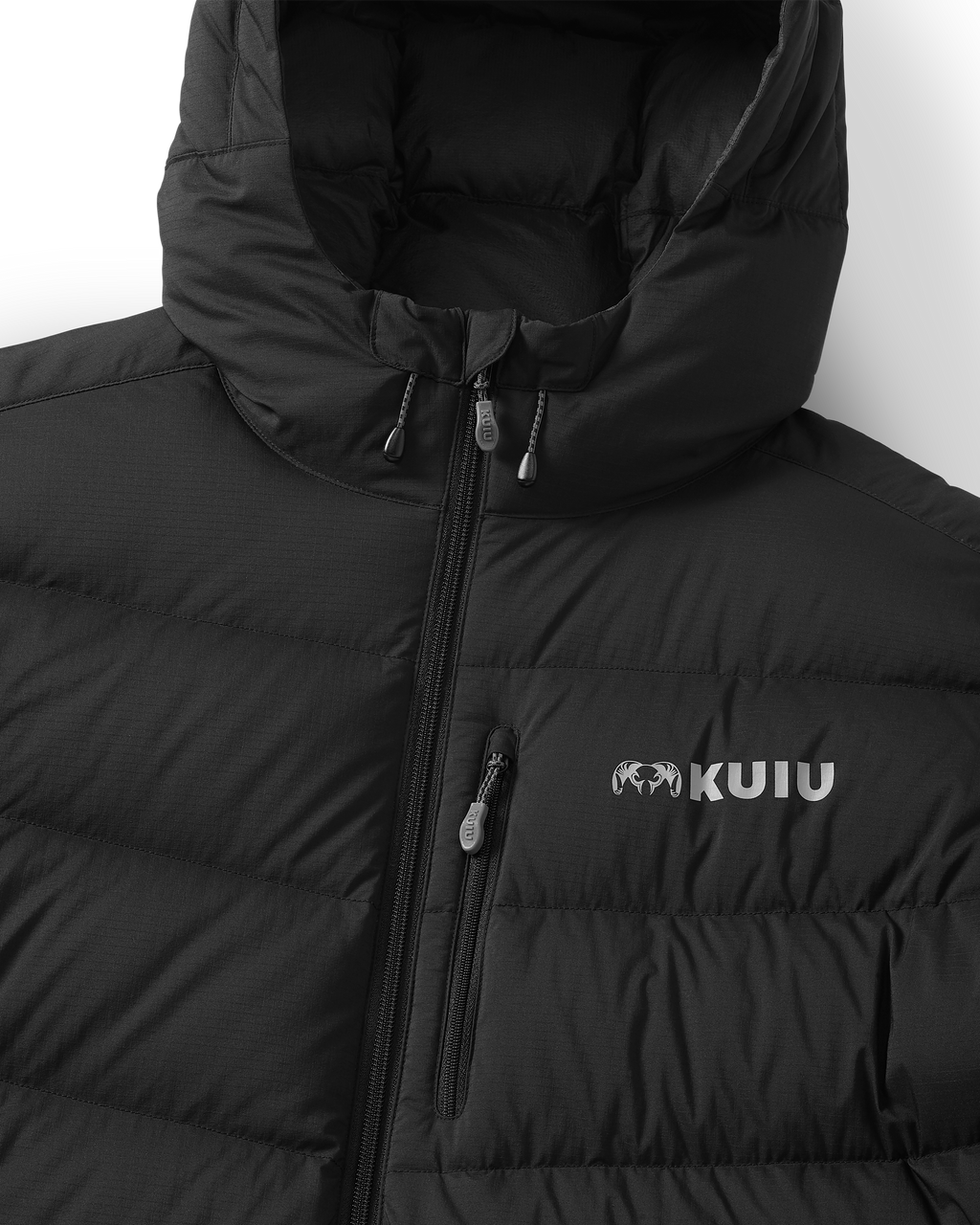 Super Down PRO Hooded Jacket | Black