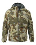Front of Kenai hooded Jacket in Valo Camouflage