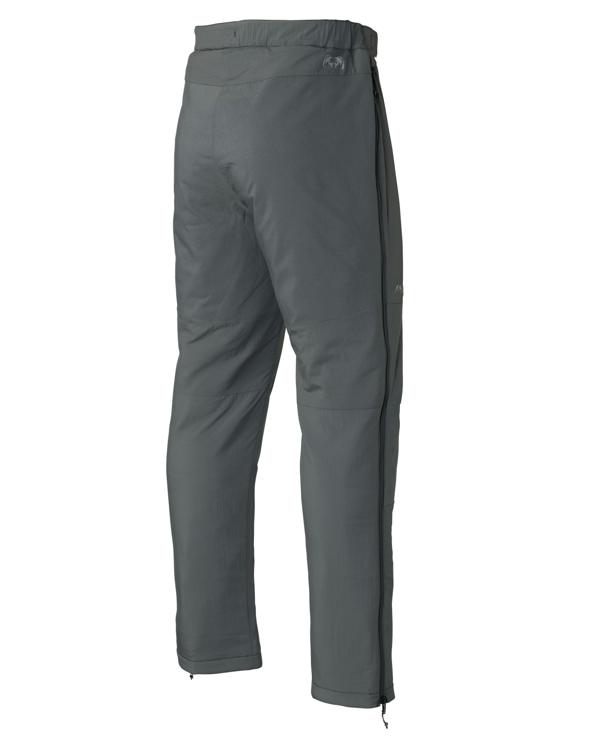 Back of Kenai Pant in Gunmetal Grey