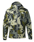 Front of Chugach TR Rain Jacket in Verde Camouflage