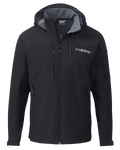 Front of Guide PRO Hooded Jacket in Black