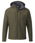 Front of Guide PRO Hooded Jacket in Evergreen