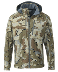 Front of Guide PRO Hooded Jacket in Valo Camouflage