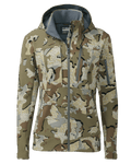 Front of Women's Guide PRO Hooded Jacket in Valo Camouflage
