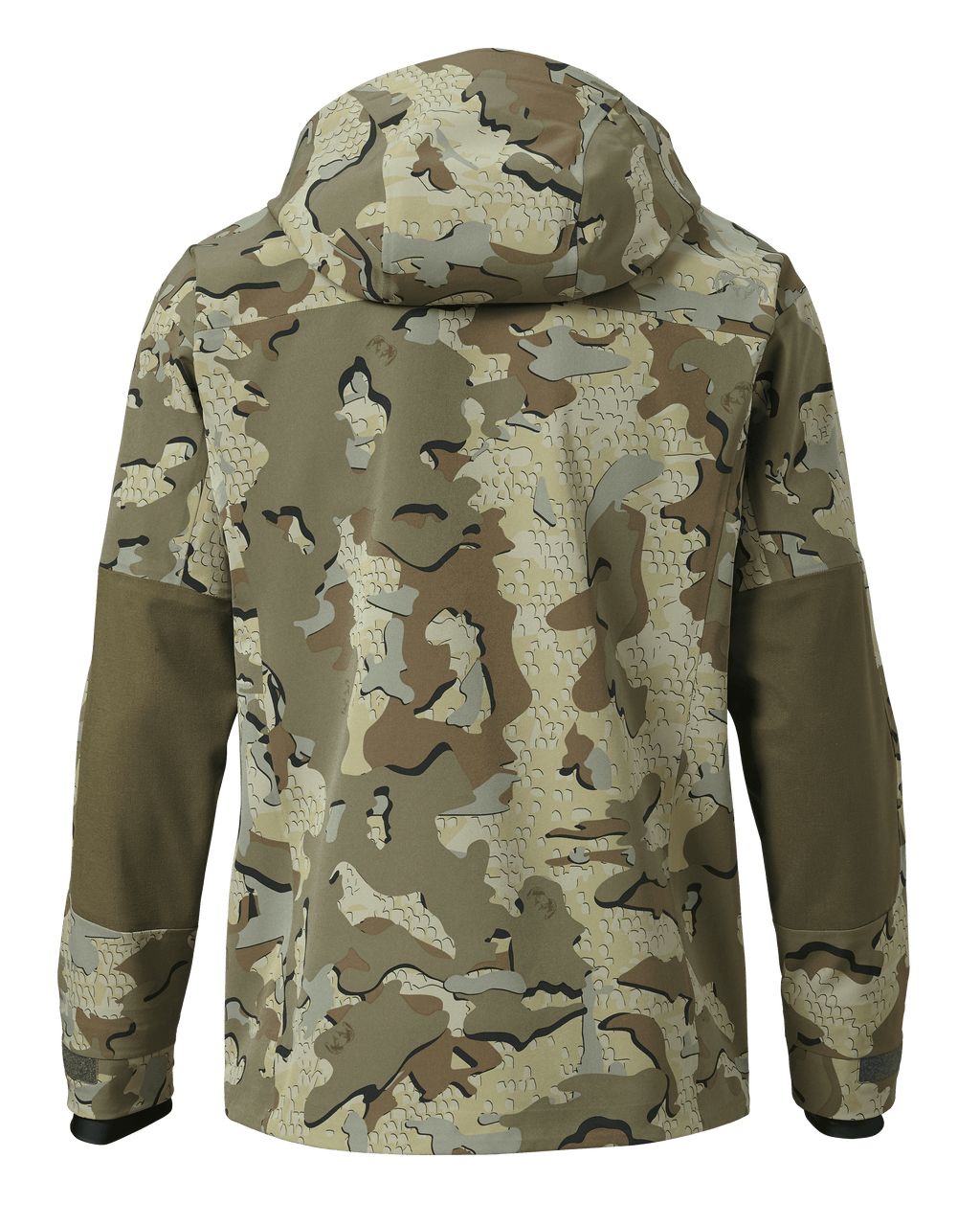 Back of Yukon TR Rain Jacket in AValo Camouflage