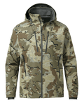 Front of Yukon TR Rain Jacket in Valo Camouflage