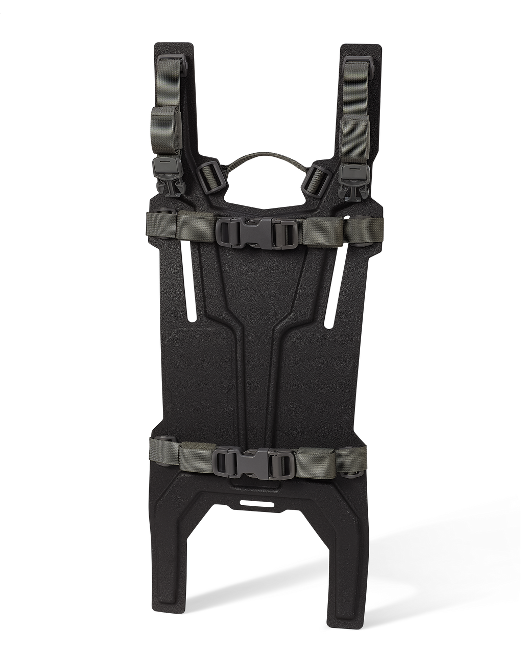 Back of ICON 6 3D Carbon Frame in Gunmetal Black