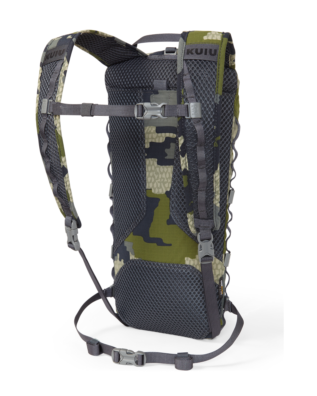 Back of Stalker 500 PRO in Verde Camouflage