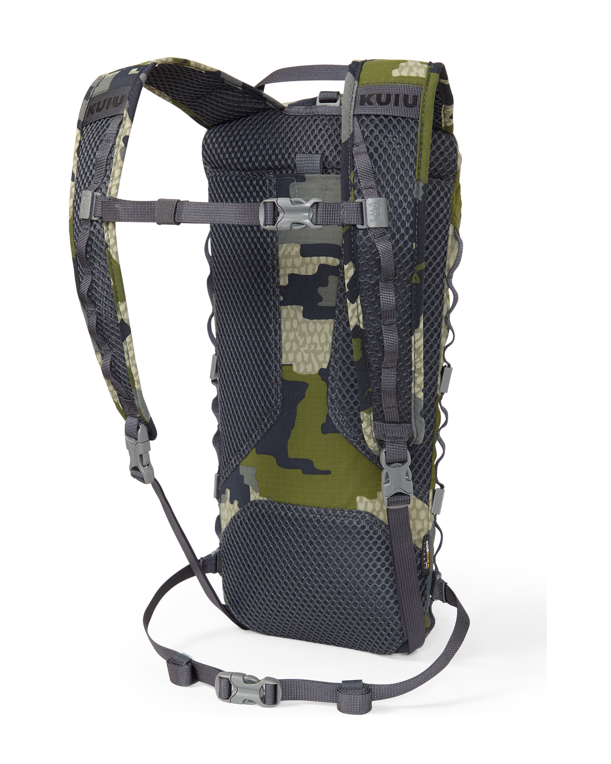 Back of Stalker 500 PRO in Verde Camouflage