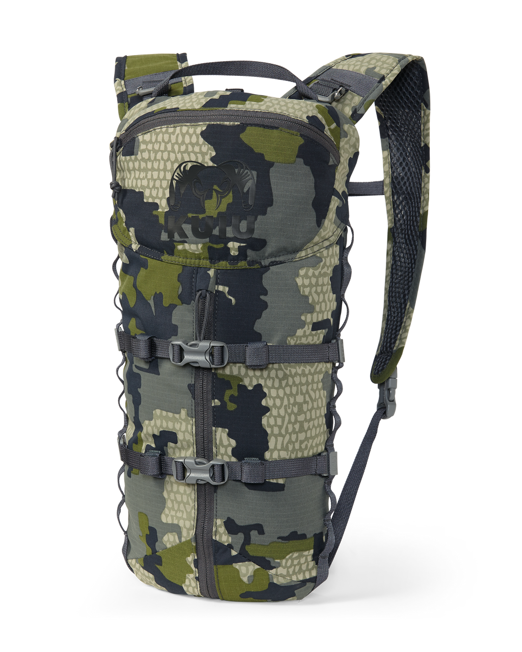 Front of Stalker 500 PRO in Verde Camouflage