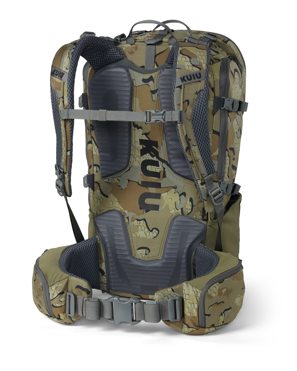 Back of Venture Divide 3000 in Valo Camouflage