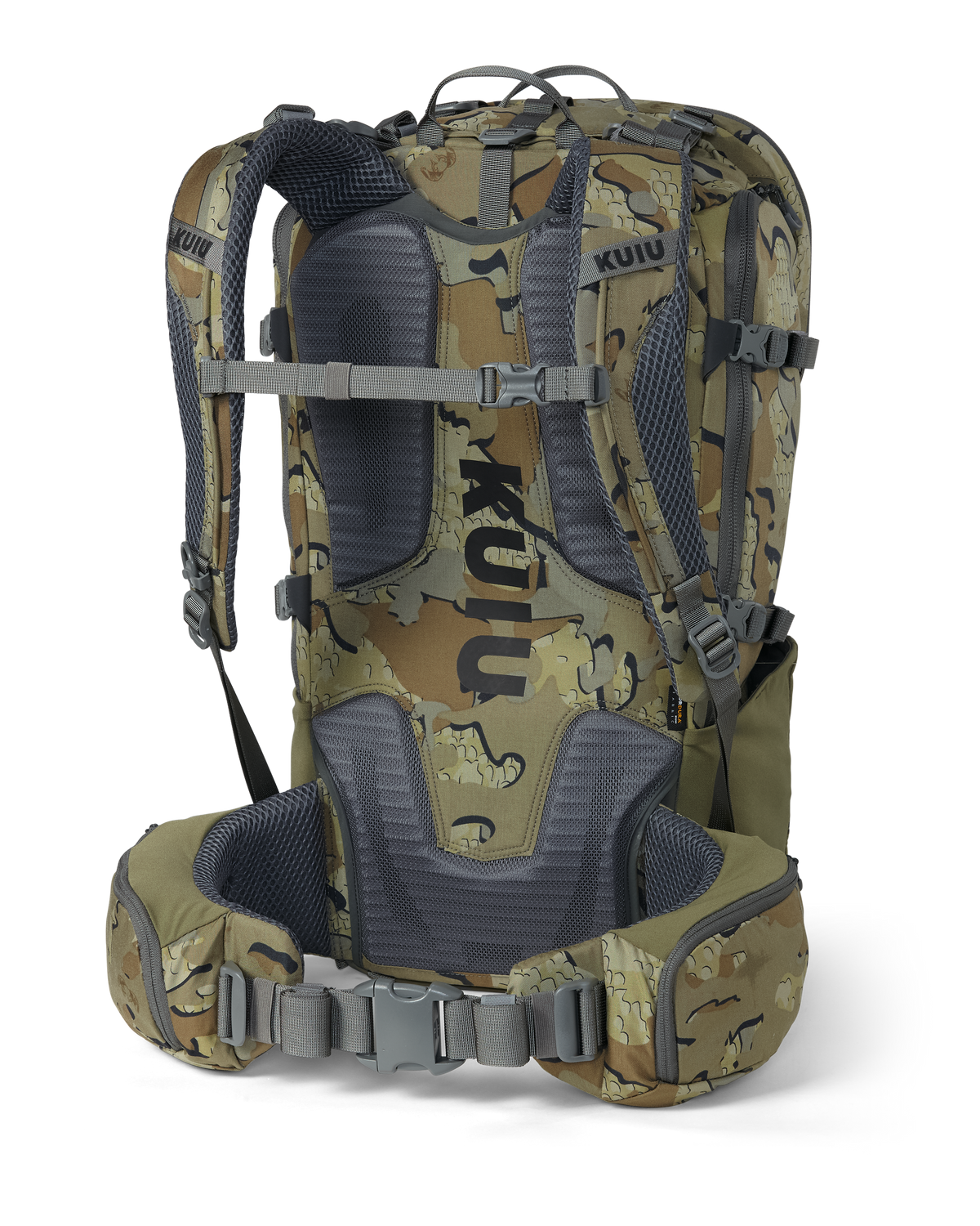 Back of Venture Divide 3000 in Valo Camouflage