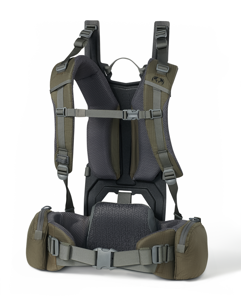 Front of ICON 6 Suspension Frame in Ash Brown