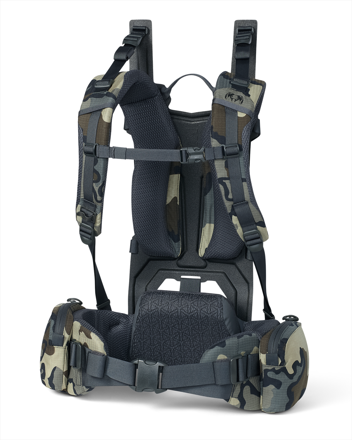 Front of ICON 6 Suspension Frame in Vias Camouflage