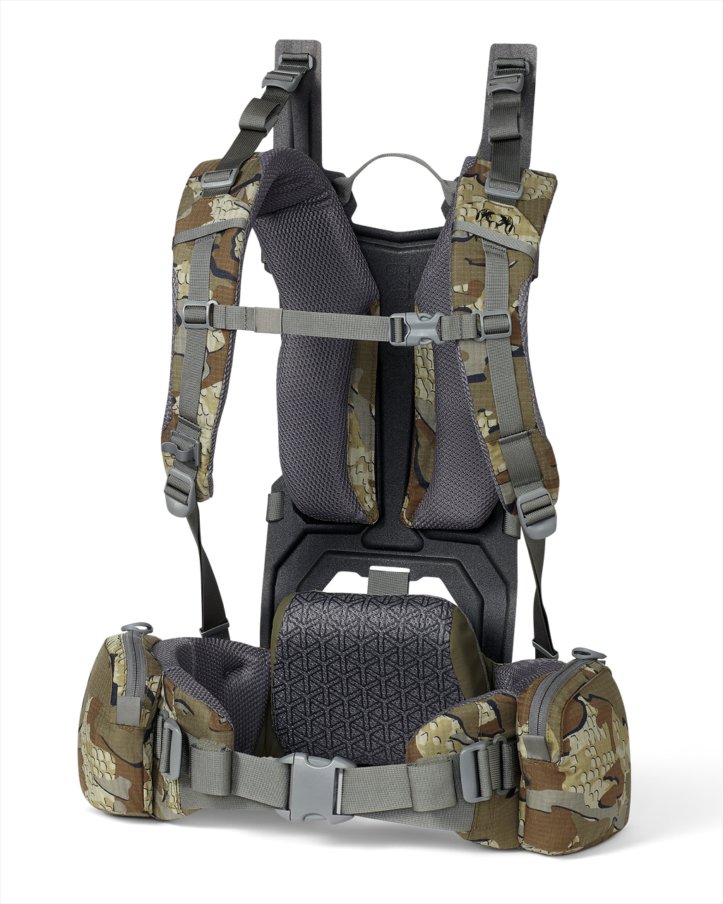 Front of ICON 6 Suspension Frame in Valo Camouflage