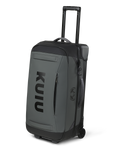 Angled view of the Waypoint 4500 Roller Travel Bag in Gunmetal Grey