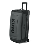 Angled view of the Waypoint 6500 Roller Travel Bag in Gunmetal Grey