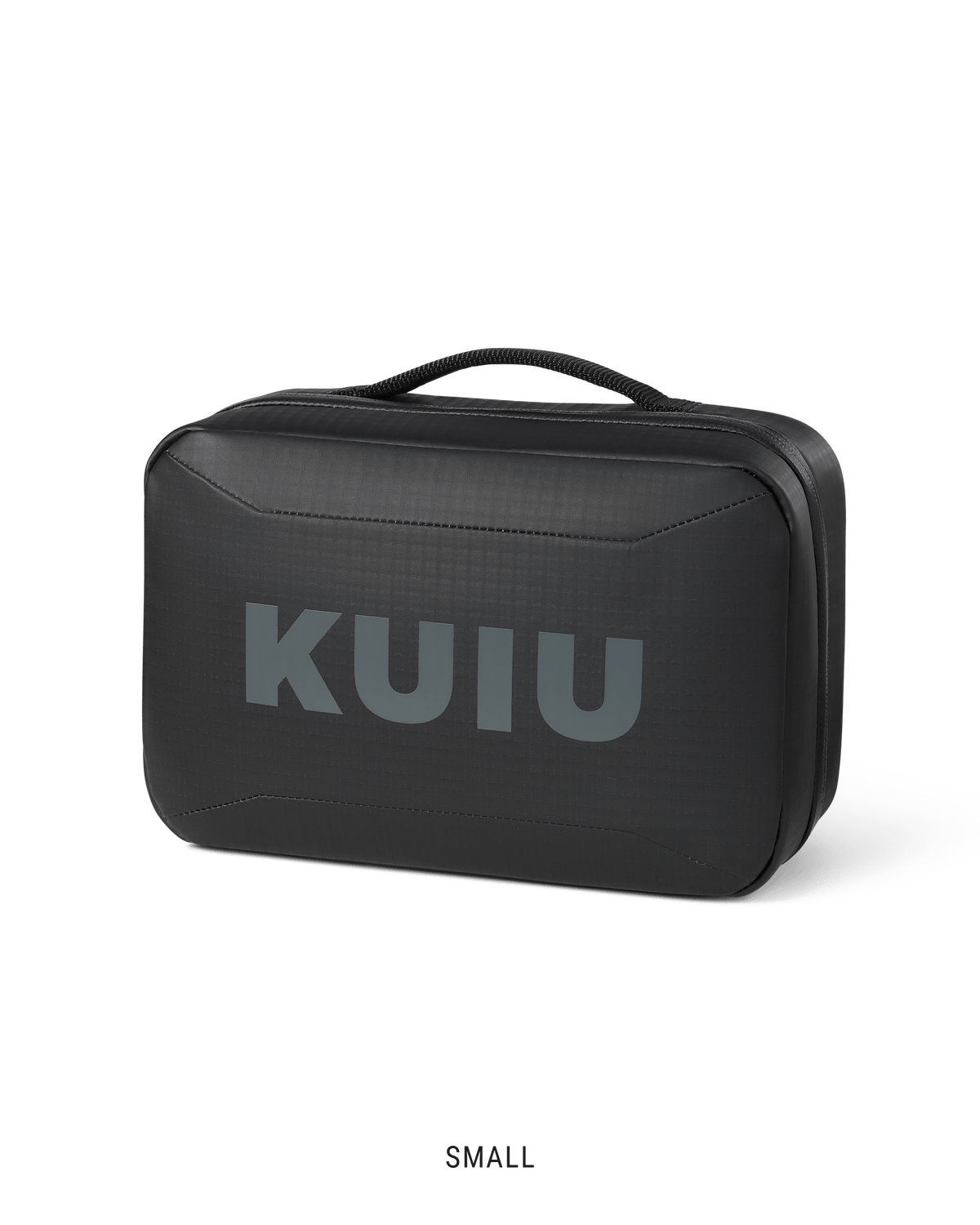 Front of small Waypoint Dopp Kit in Black