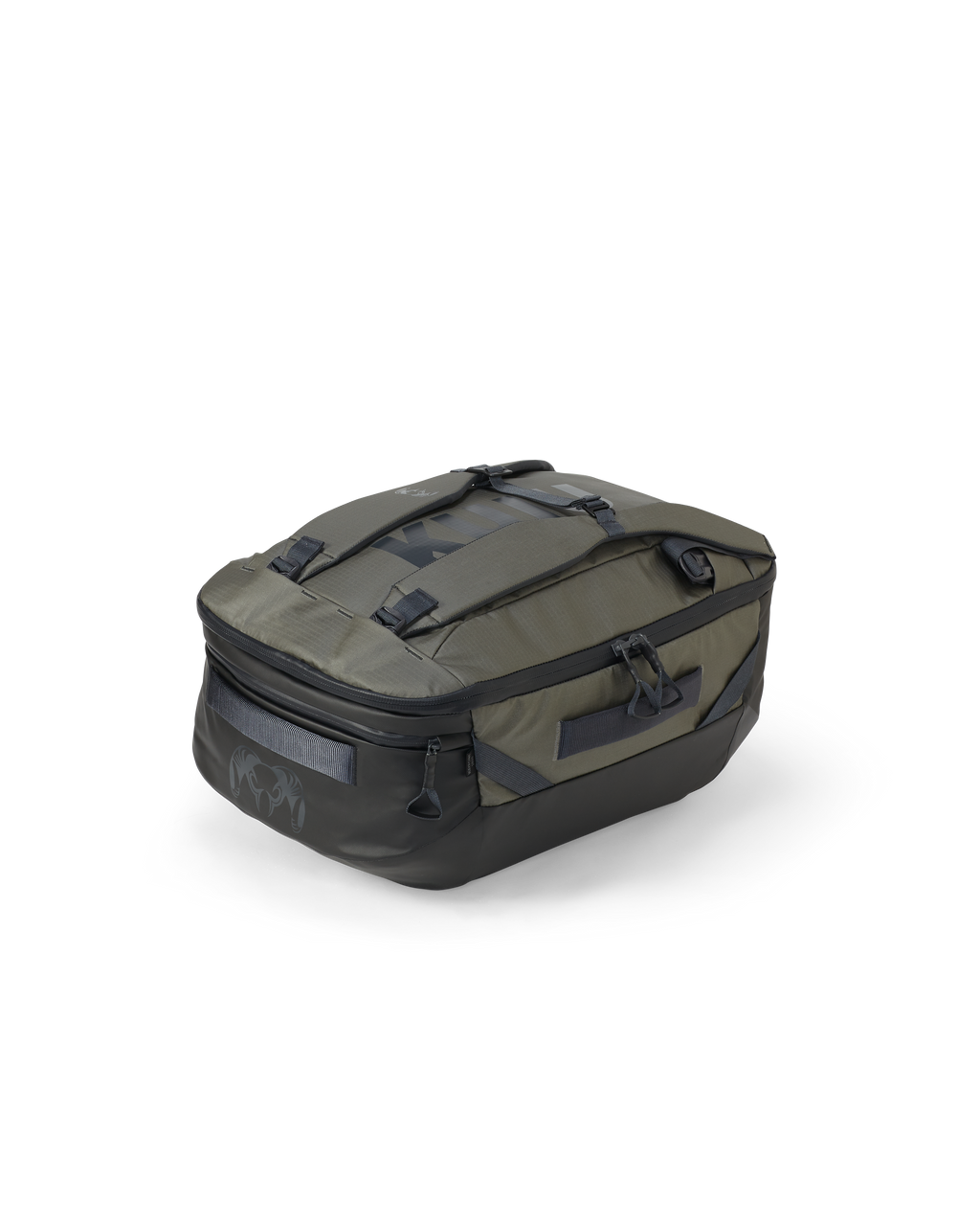 Front of Waypoint 2800 Duffel in Stone Grey