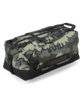Front Angled Profile of Kodiak 3000 Submersible Duffel in Vias Camouflage
