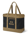 Front of KUIU CORDURA® 2800 Tote Bag in Black Brown