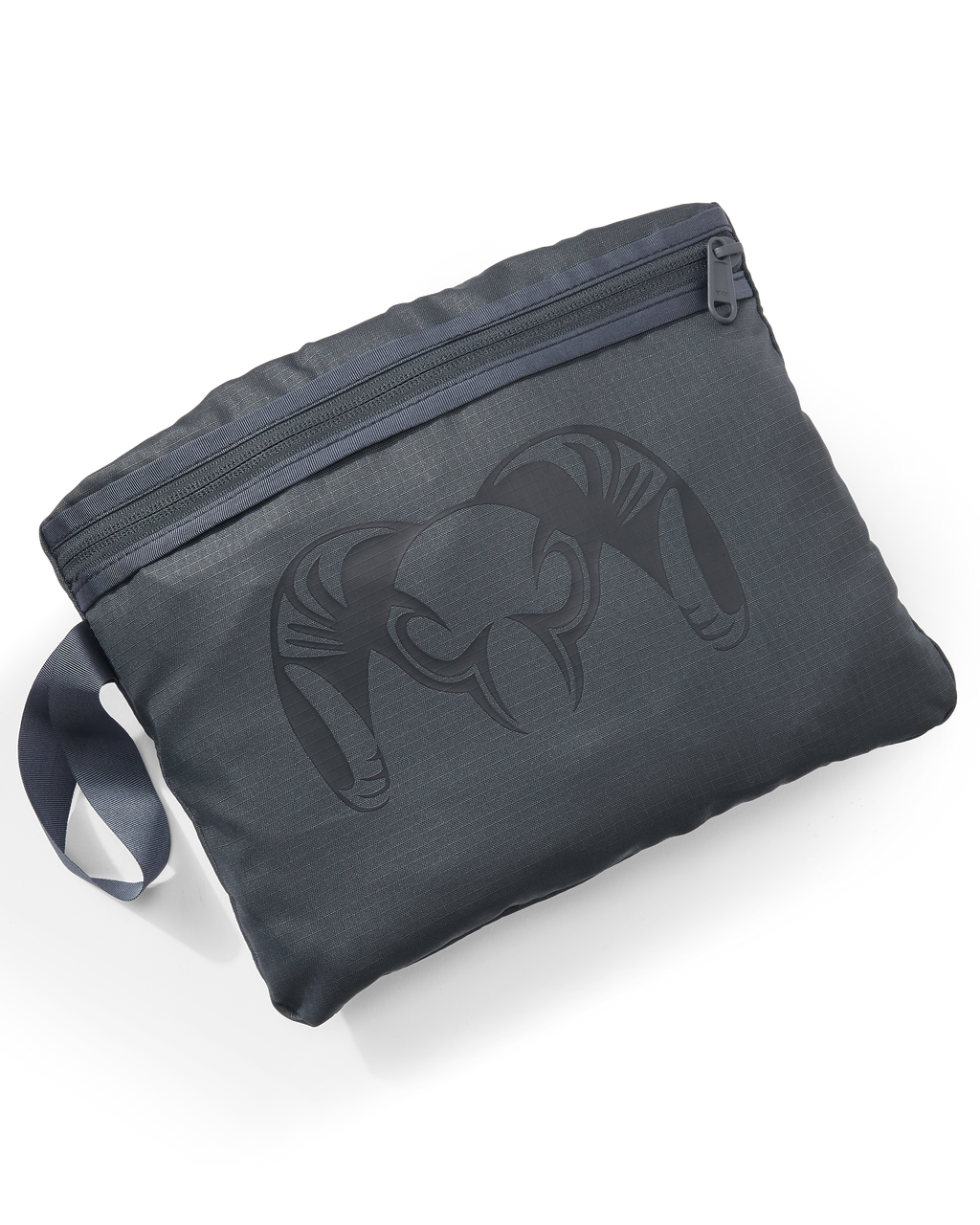 KUIU CORDURA Tote Bag in Verde Camouflage shown in packable form - bag packs into internal storage pocket