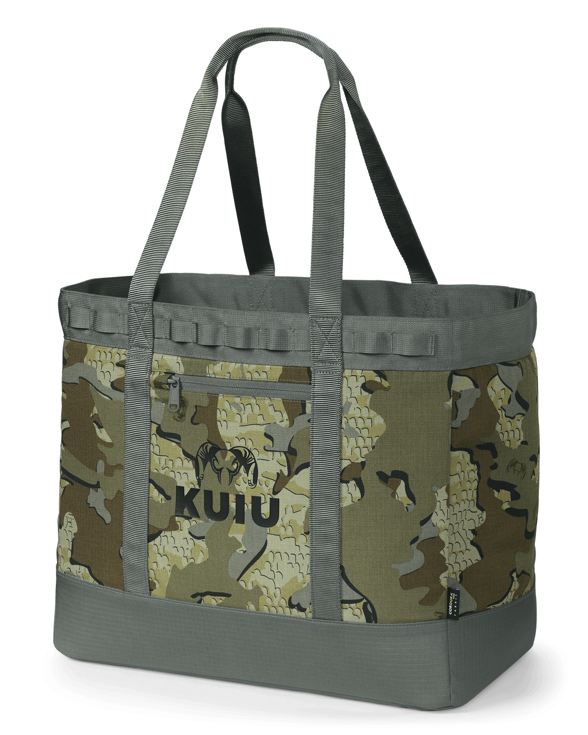 Front of CORDURA 2800 Structured Tote Bag in Valo Camouflage