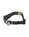 Camo Webbing Dog Collar in Vias Camouflage