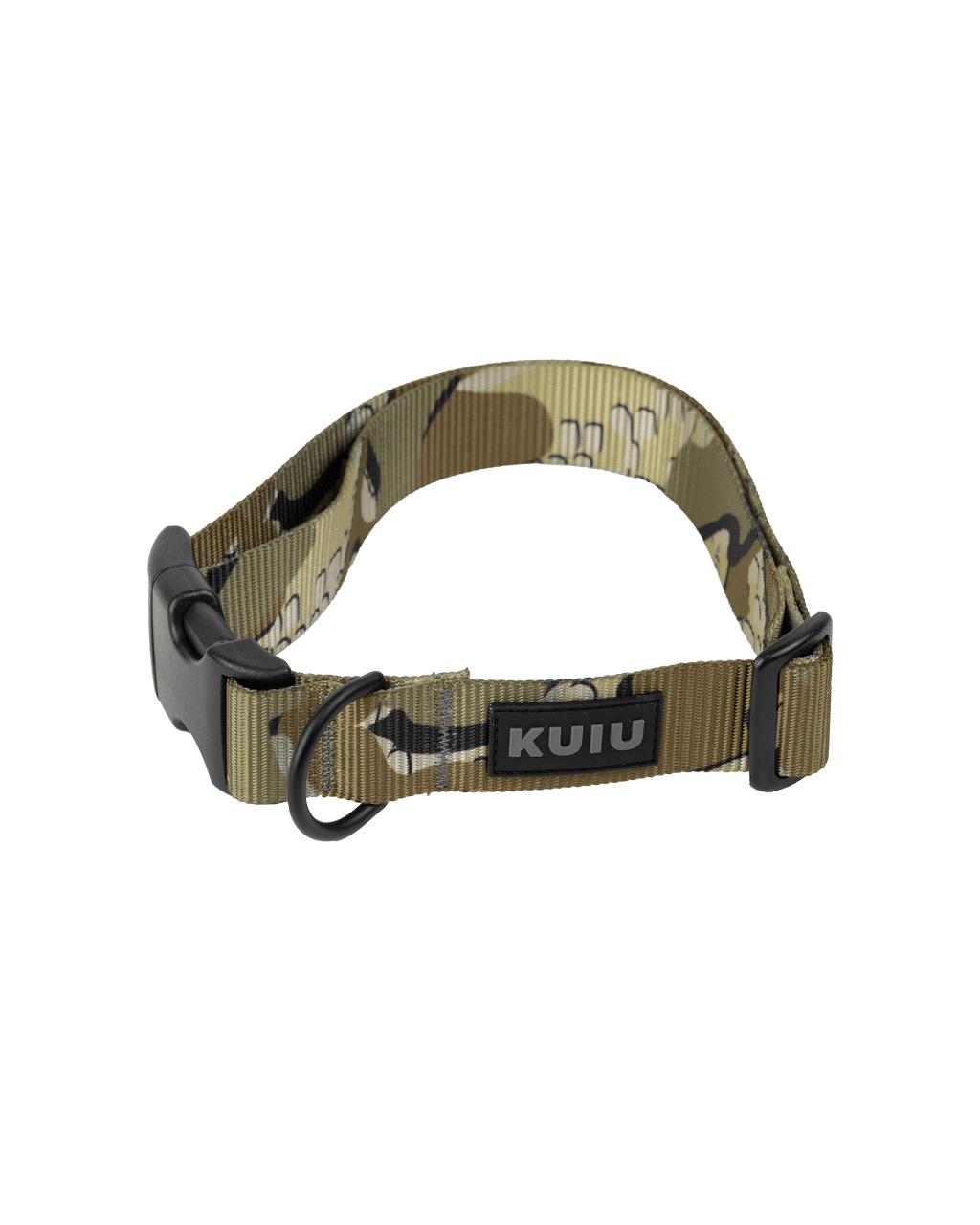 Camo Webbing Dog Collar in Valo Camouflage