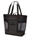 Front of KUIU 3500 Mesh Tote Bag in Gunmetal Grey