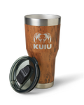 Front of KUIU 30 oz Tumbler in Wood