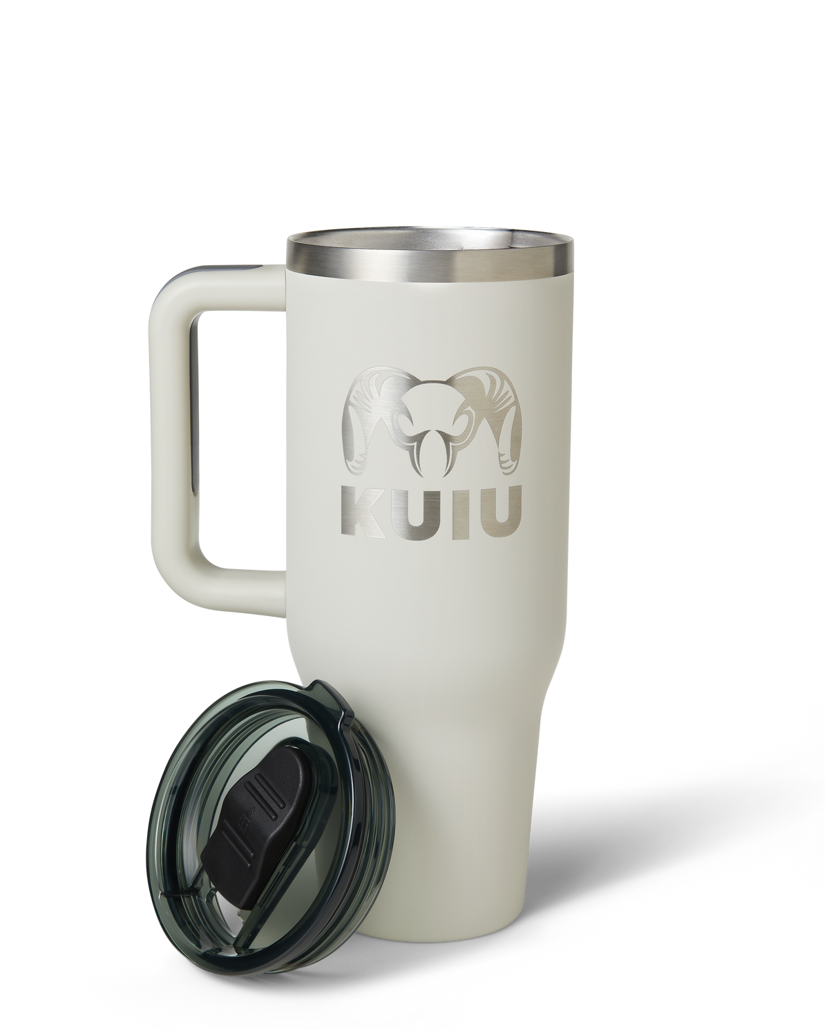 Front of KUIU 40 oz Tumbler in Ivory